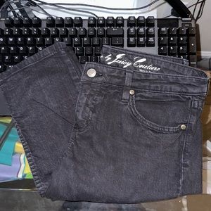 Juicy Couture Black Low-Rise Jeans